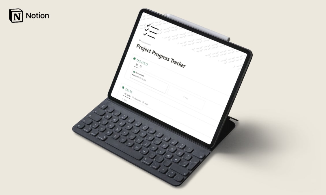 Project Progress Tracker | Prototion | Buy Notion Template