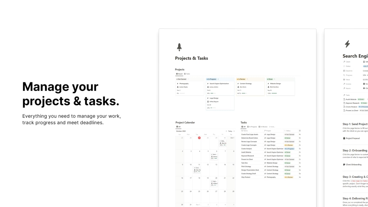 Freelancer Kit | Prototion | Buy Notion Template