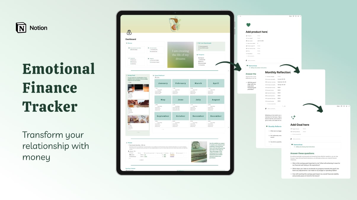 Emotional Finance Tracker | Prototion