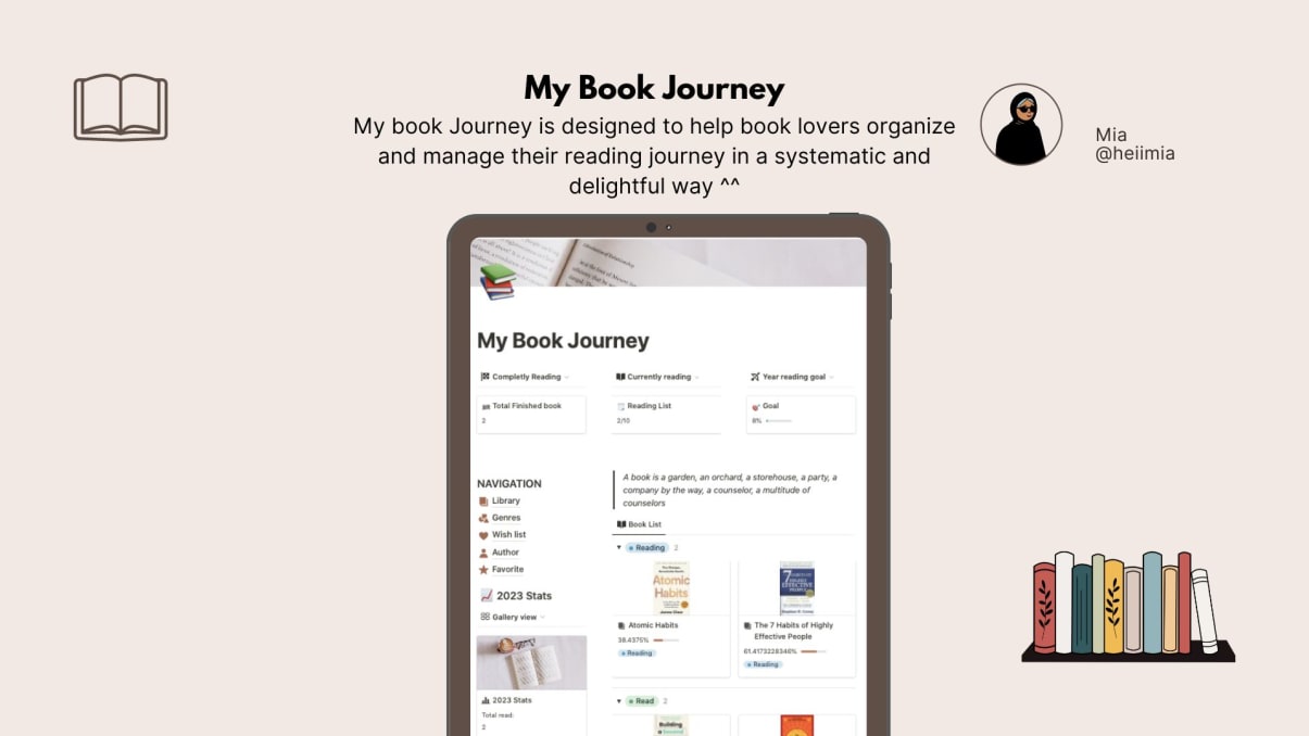 My Book Journey