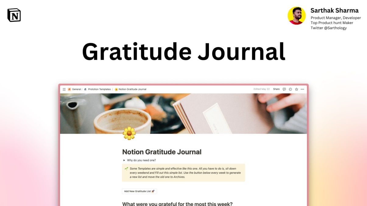 Free Notion Template | Prototion