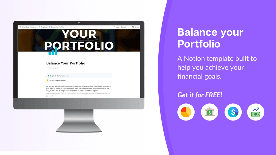 Balance your Portfolio