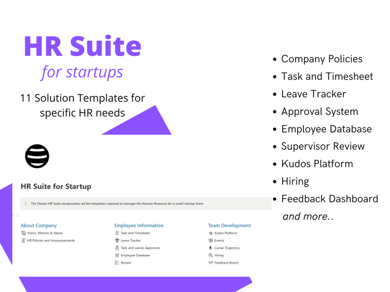 HR Suite for Startup 