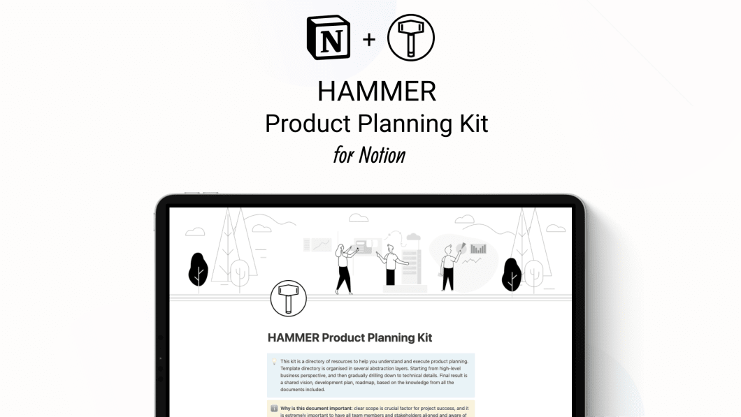 HAMMER Product Planning Kit for Notion