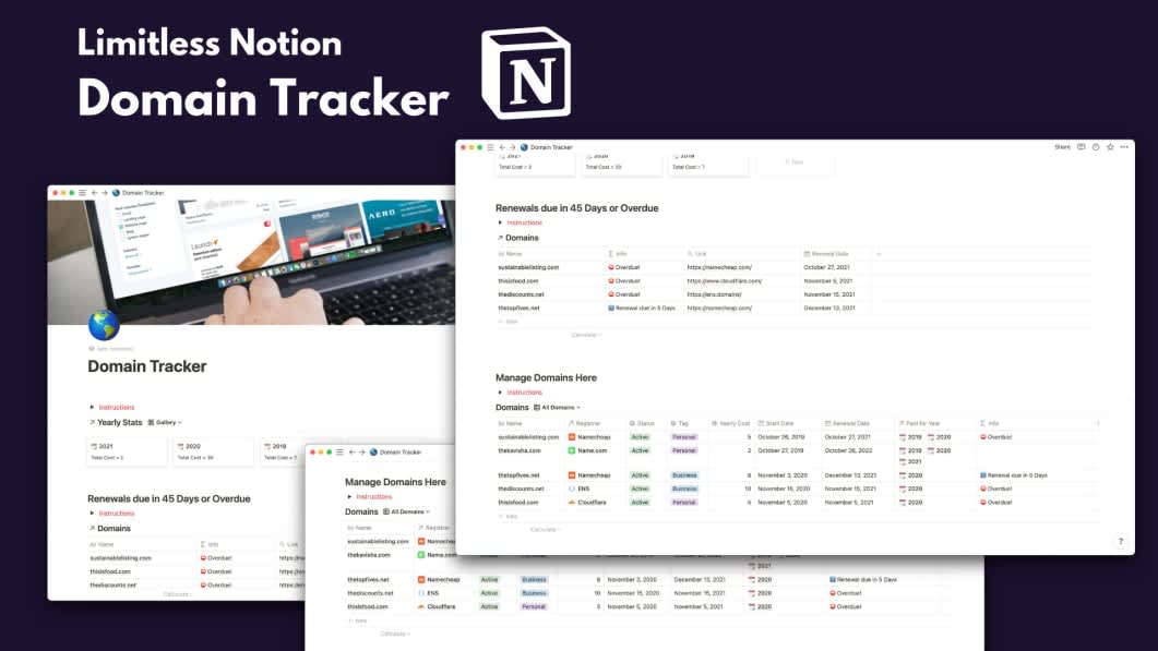 Domain Tracker