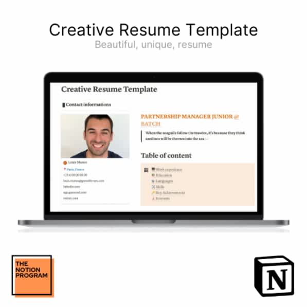 Creative Resume Template