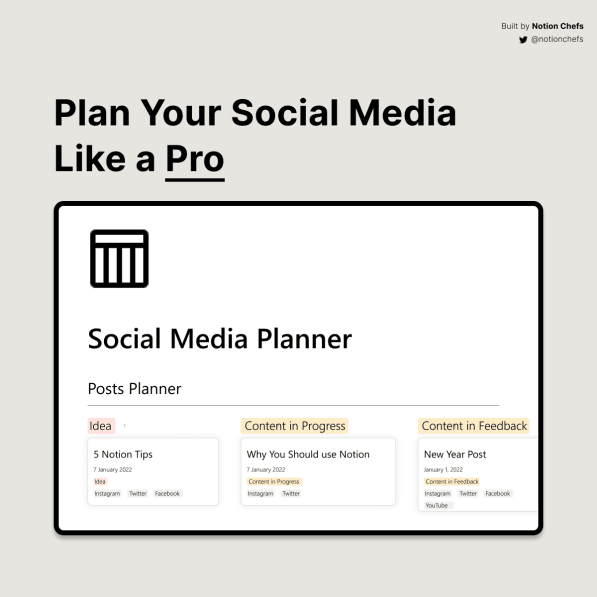 Social Media Planner