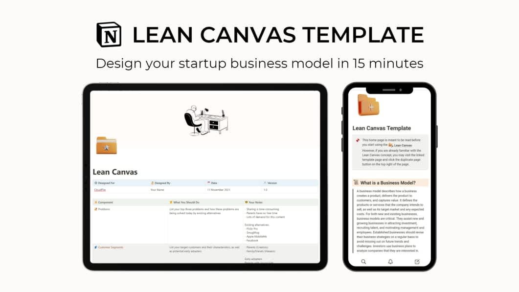 Notion Lean Canvas