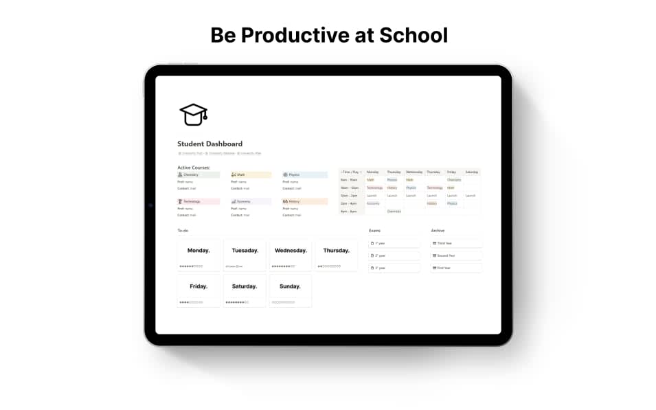 Student Dashboard