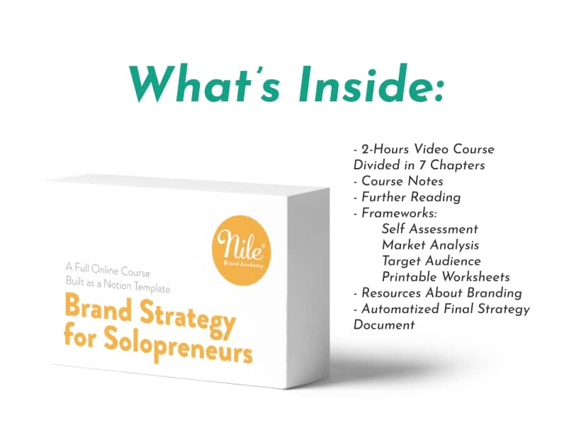 Complete Brand Strategy Notion Kit