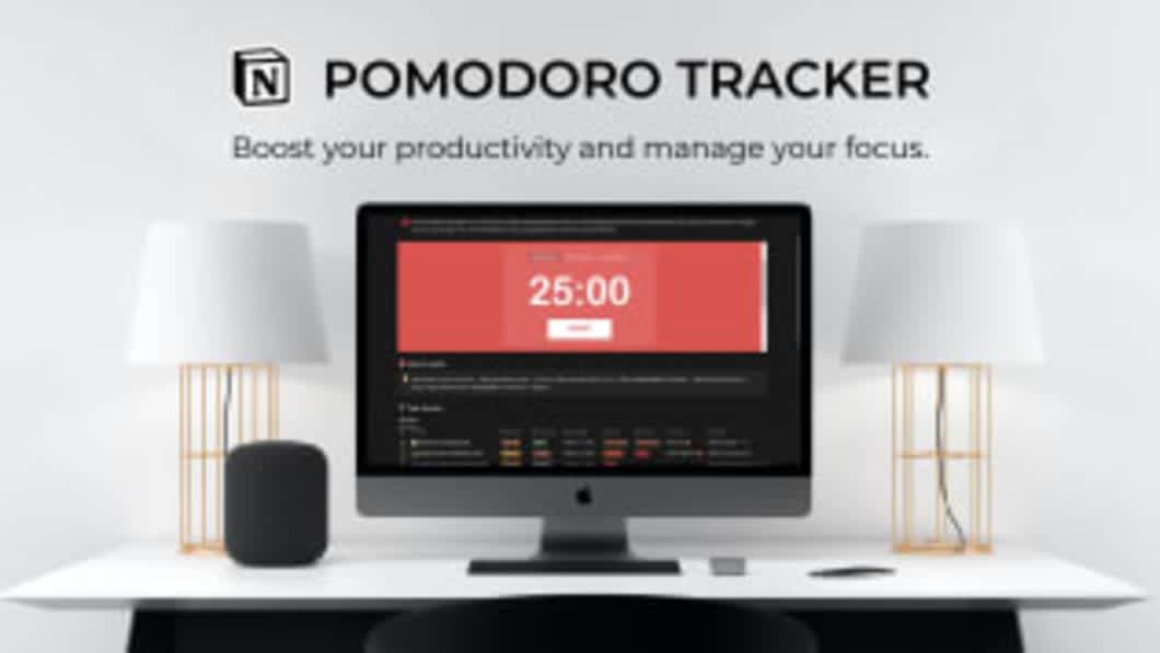 Minimal Pomodoro Tracker