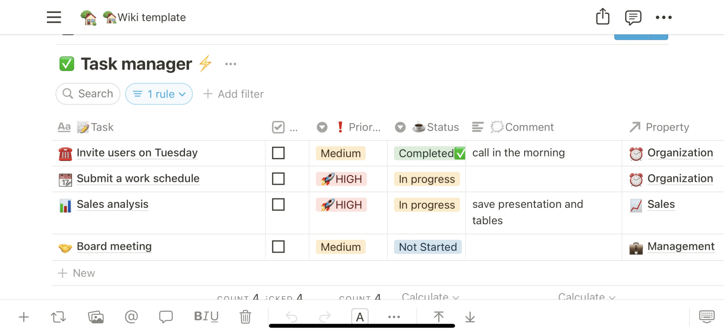 Notion Wiki Template | Prototion | Buy Notion Template