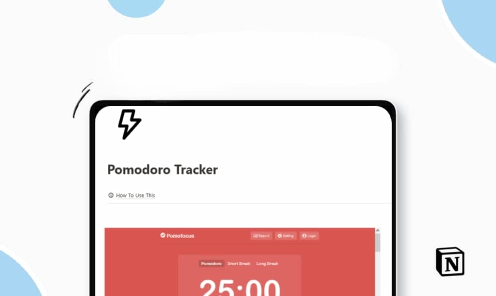 Pomodoro Tracker