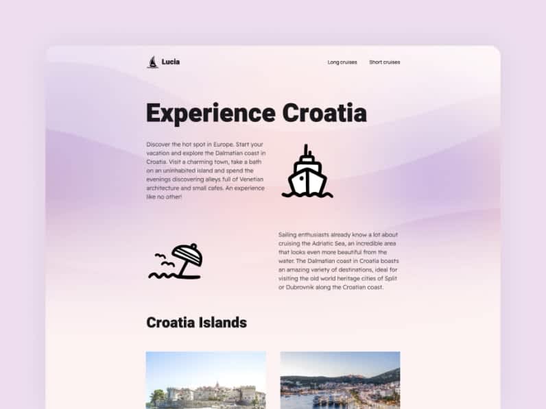 Website Template for Travel Agency