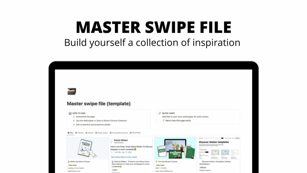 Master Swipe File