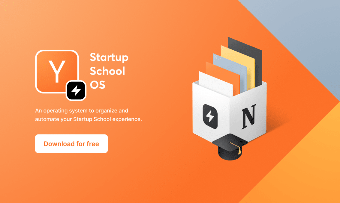 ⚡Startup School OS | Prototion | Notion Template