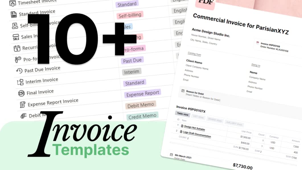 Invoice Templates