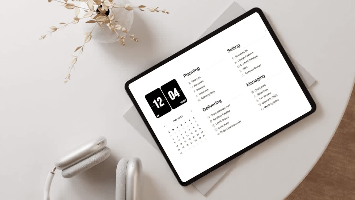 Business OS | Prototion | Buy Notion Template
