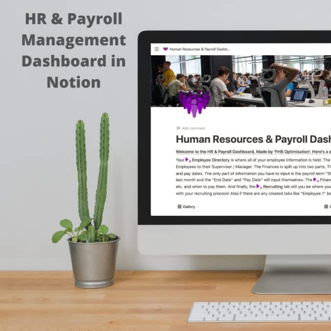 HR & Payroll Dashboard for Start-Ups