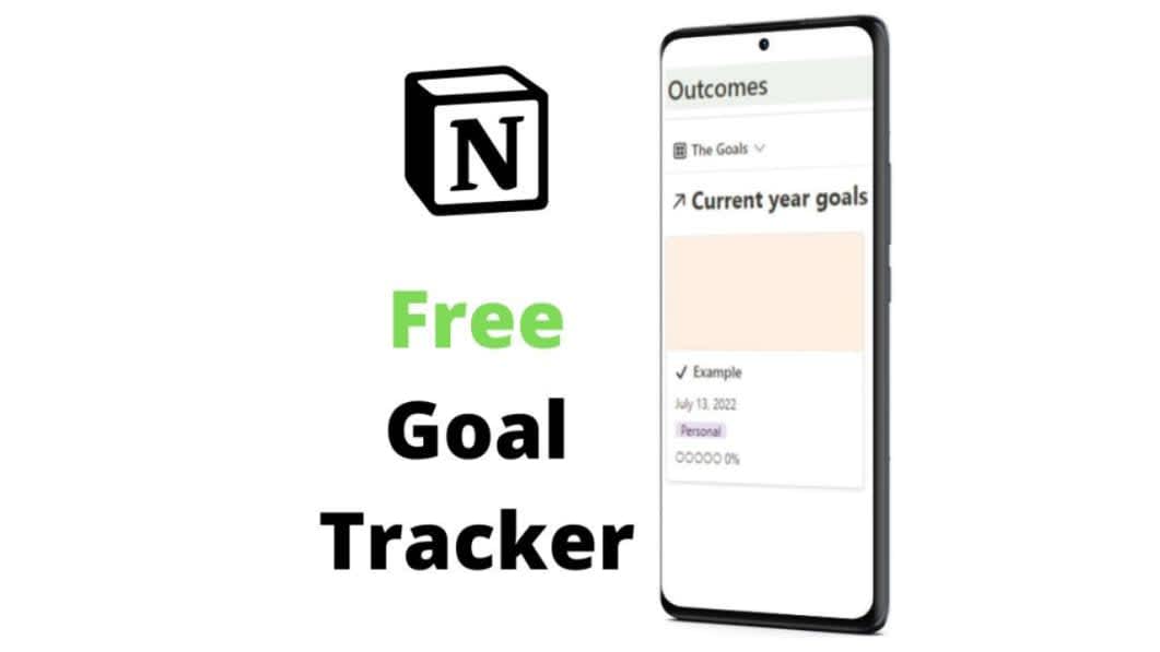 Free Notion Goal Tracker