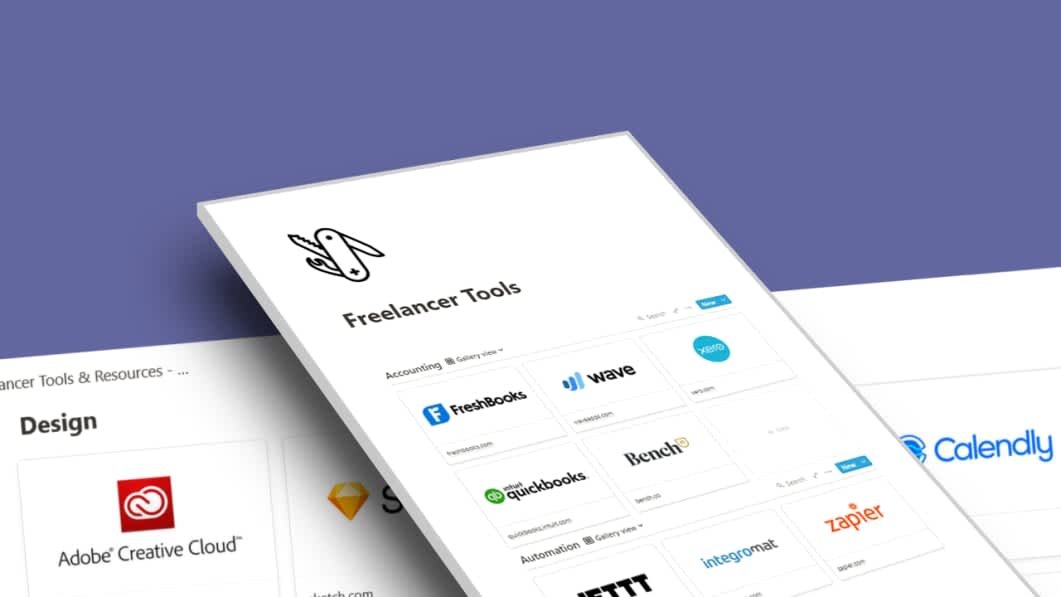 170 + Freelancer Tools & Resources