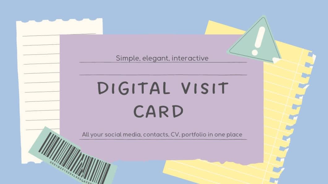 Digital Visit Card