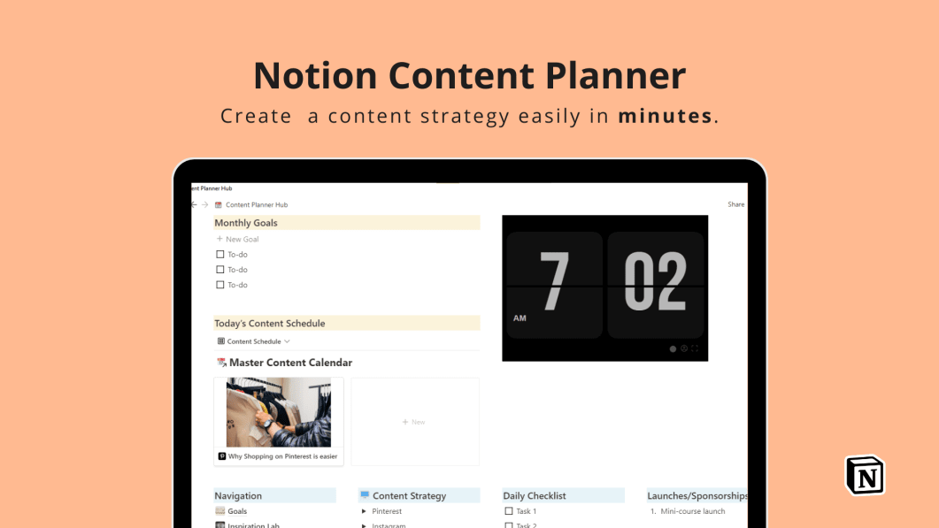 Content Creation Dashboard