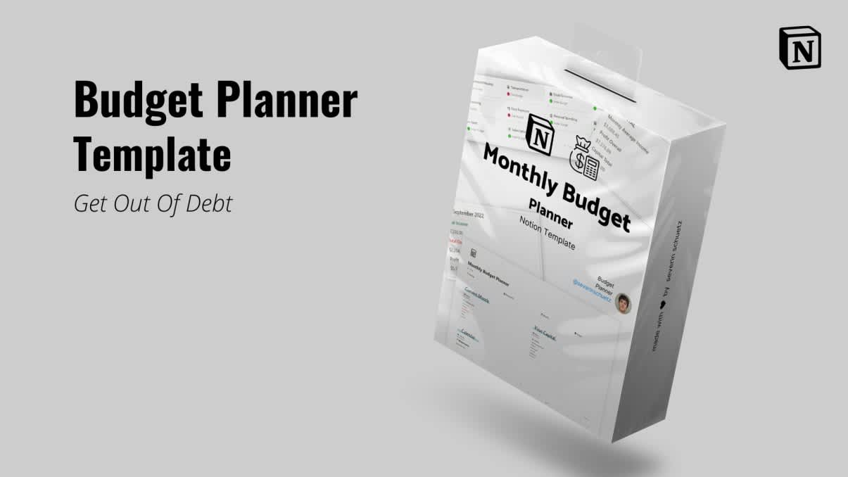 Monthly Budget Planner | Prototion | Buy Notion Template