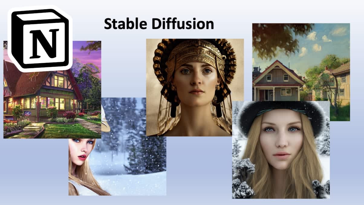 Stable Diffusion prompt builder | Buy Notion Template