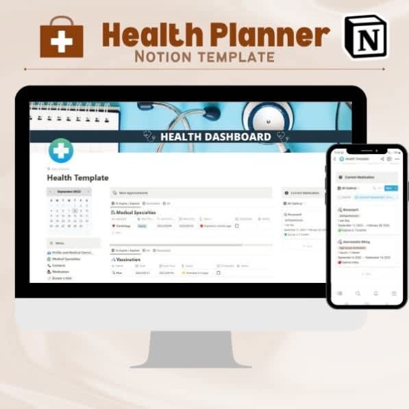 Health Planner Dashboard 