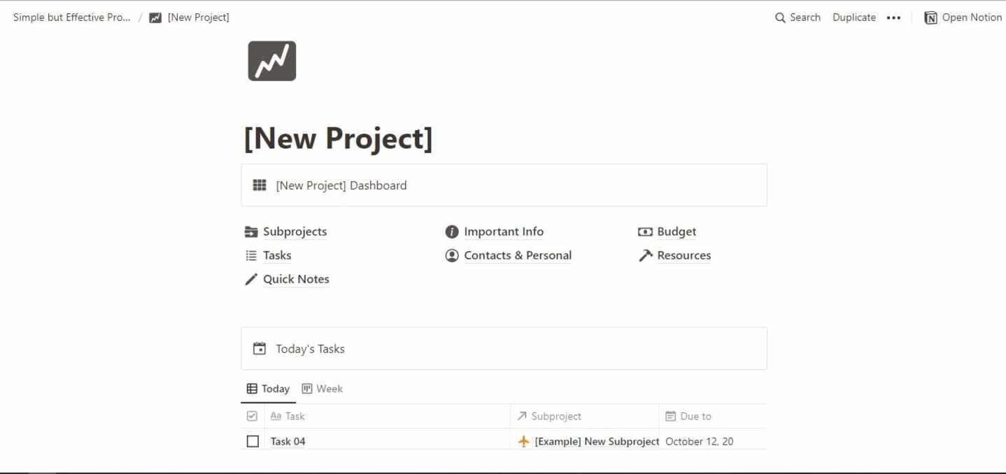 Simple but Effective Project Manager | Prototion