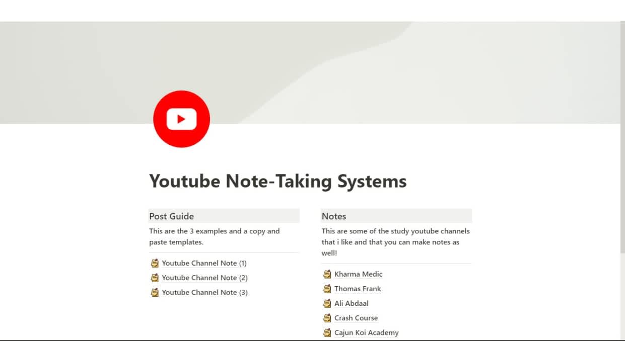 3 Note-Taking System Templates | Prototion
