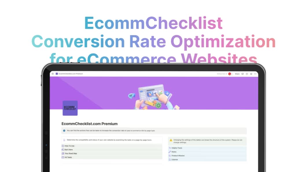 EcommChecklist