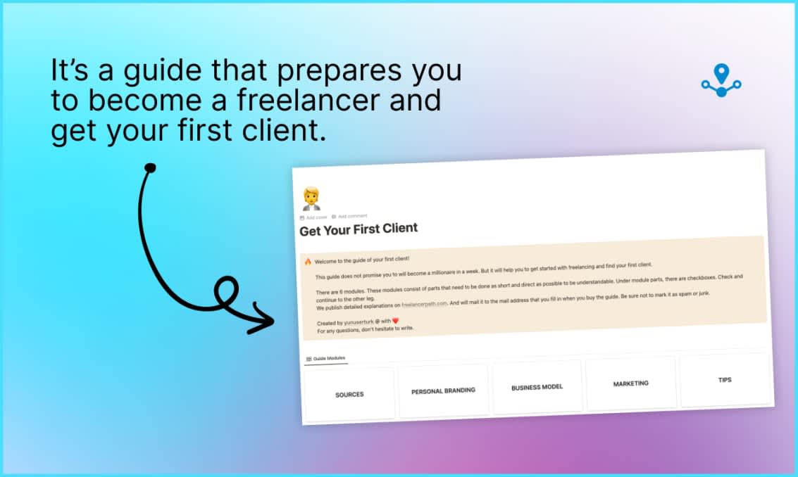 Get Your First Client as a Freelancer | Prototion | Notion