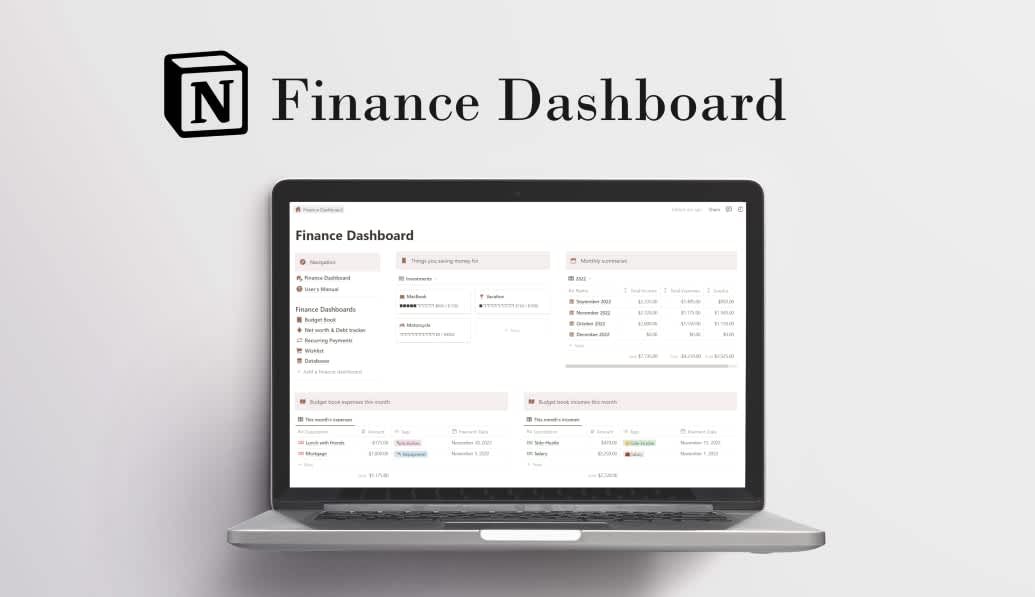 Financial Dashboard