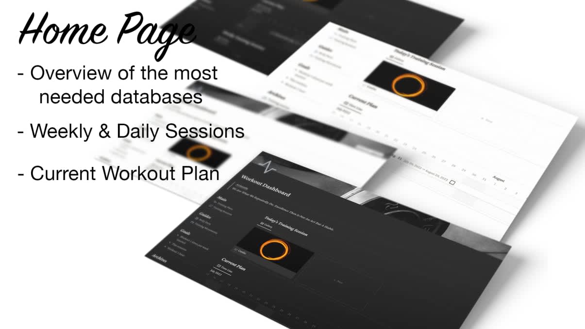 Workout Assistent | Prototion | Buy Notion Template