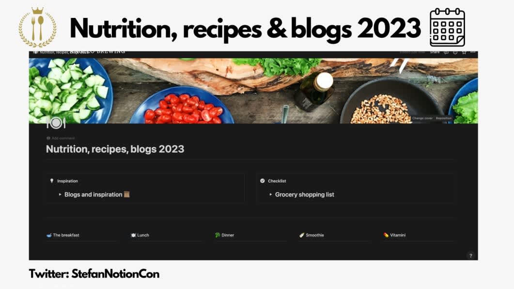 Nutrition, recipes & blogs 2023