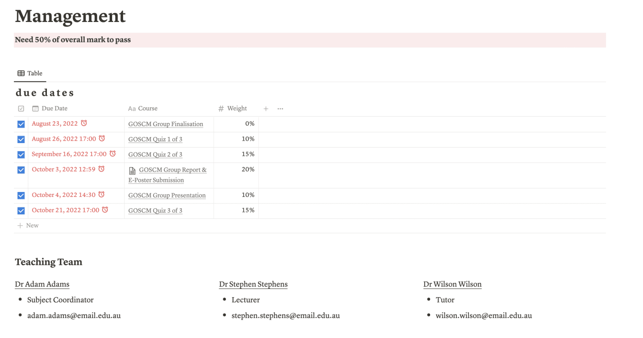 Student Study Hub | Prototion | Buy Notion Template