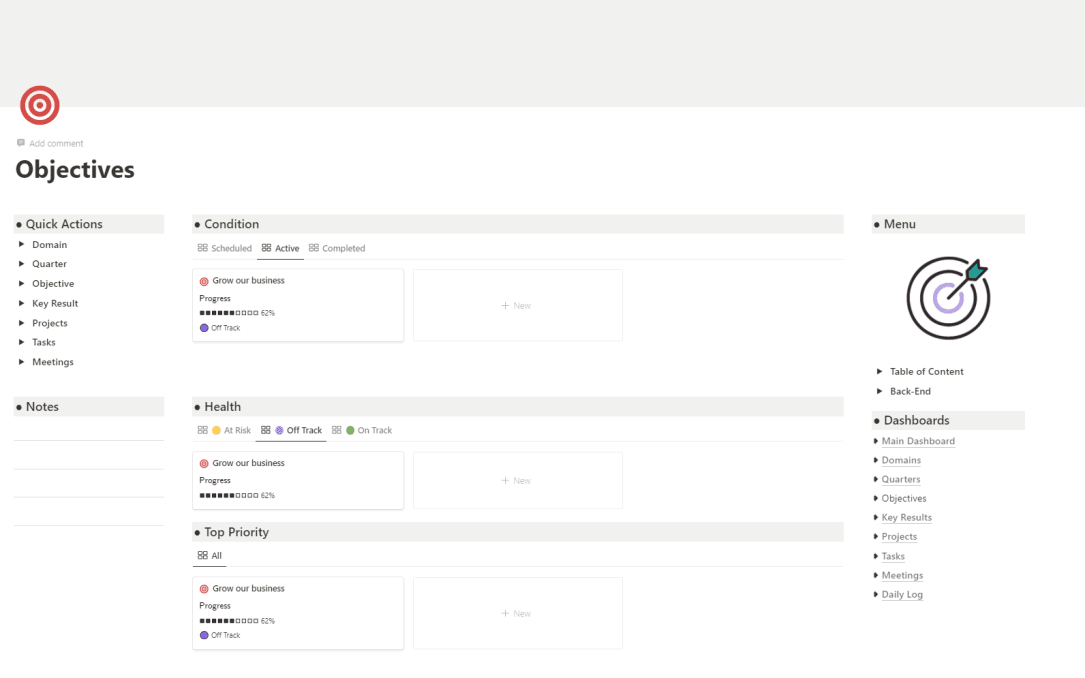 Premiu Productivity | Prototion | Buy Notion Template