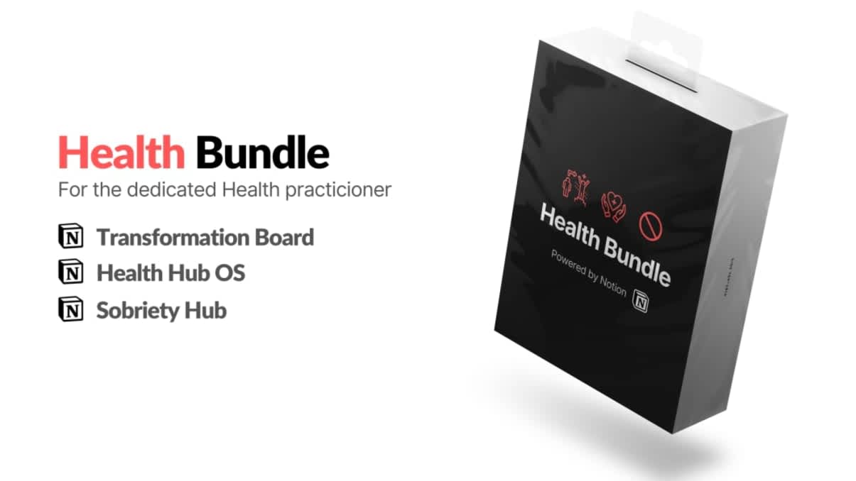 Health Bundle | Prototion | Buy Notion Template