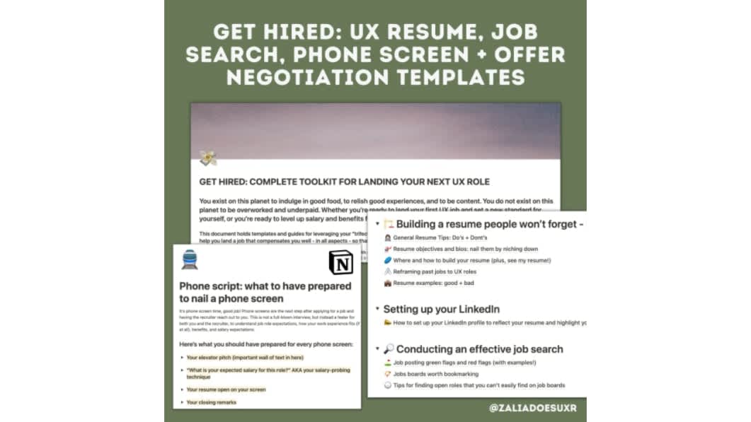 GET HIRED: Complete toolkit for landing your first (or next!) UX role