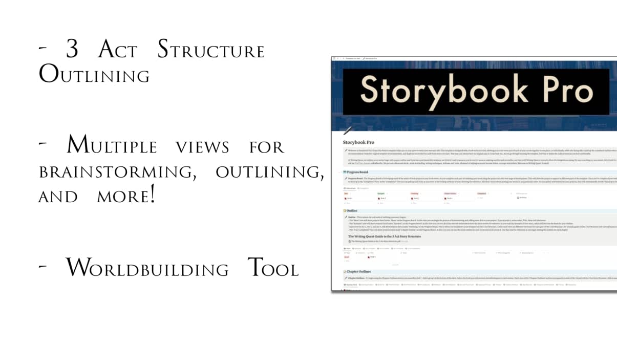 Storybook Pro | Prototion | Buy Notion Template