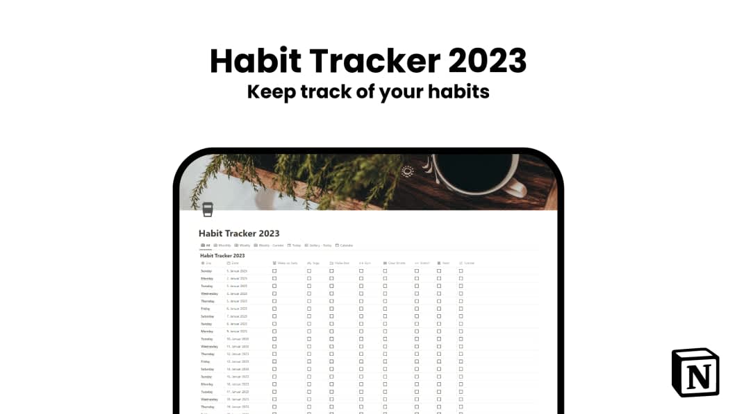 Habit Tracker 2023