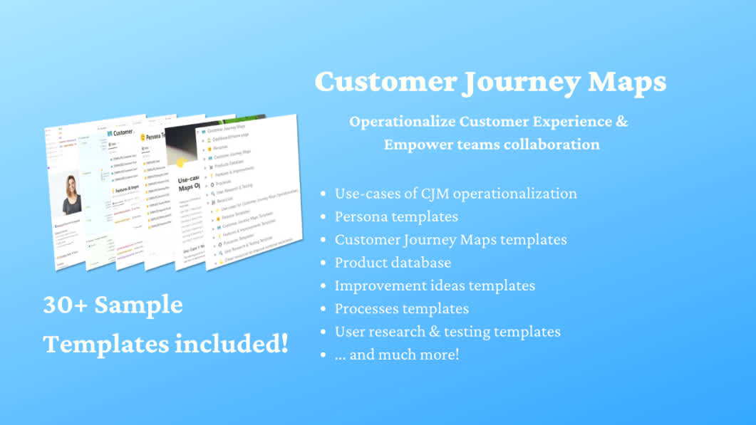 Customer Journey Maps & UX handbook