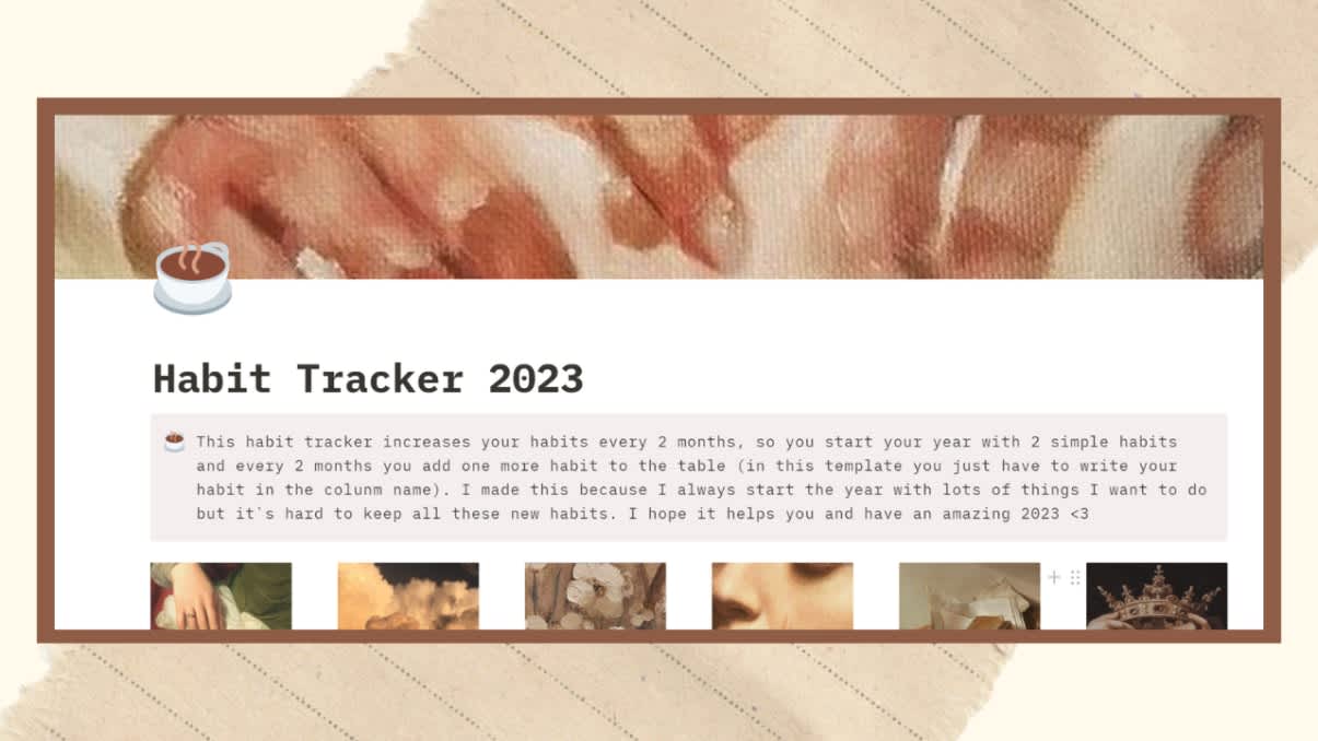 Habit Tracker 2023 | Prototion | Buy Notion Template