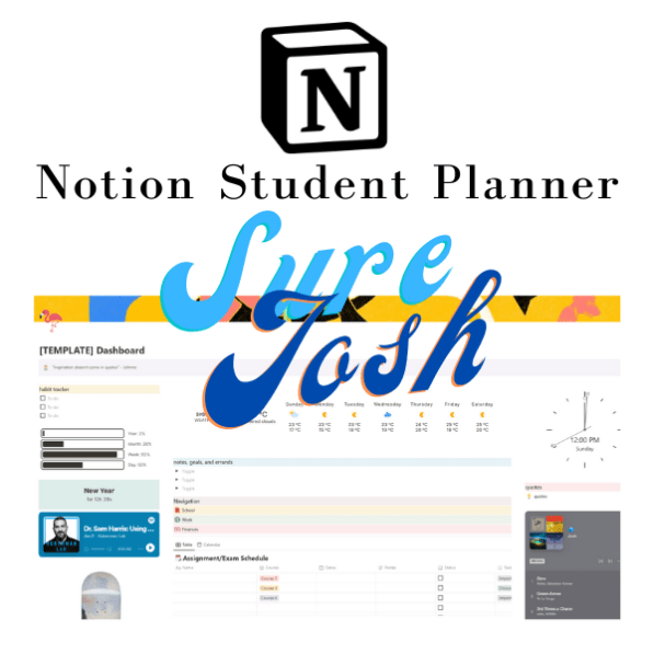 Notion Student Planner