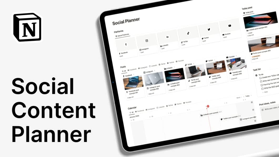 Social Content Planner