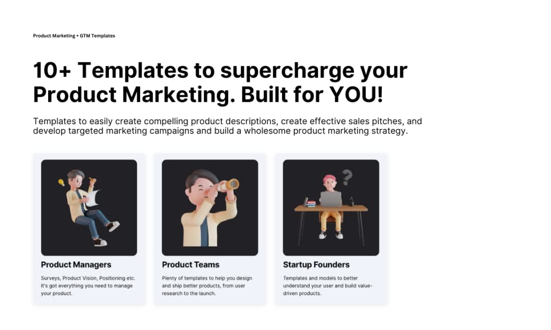 Product Marketing | Prototion | Buy Notion Template