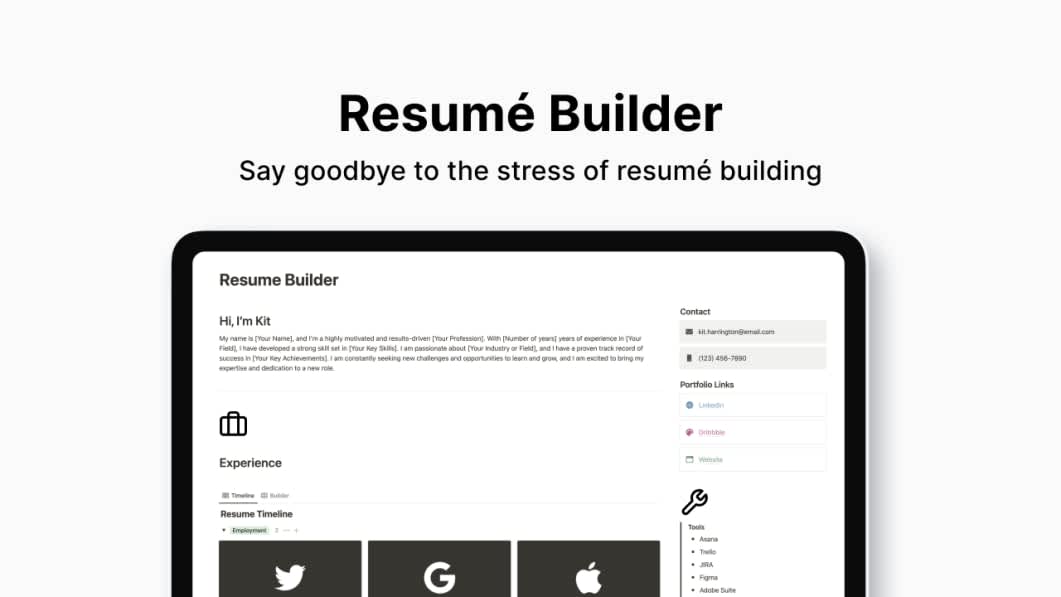 Resume Builder