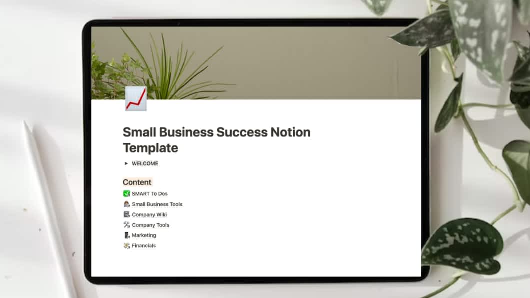 Notion - Small Business SUCCESS Template